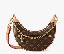 Authentic- Louis Vuitton Monogram Loop Handbag