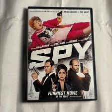 Spy (DVD)(Used)(2015) Featuring: Melissa McCarthy, Jason Statham, Rose Byrne