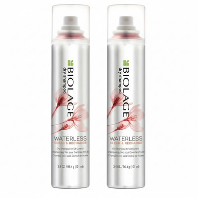Matrix Biolage Waterless Clean & Recharge Dry Shampoo - 3.4 oz (2 Pack)
