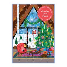 Cozy Cabin Christmas Greeting Card 60 Piece J...