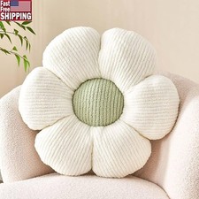 Cute Flower Pillow Decorative Cushion Daisy Design Soft Plush Seat Pillow New