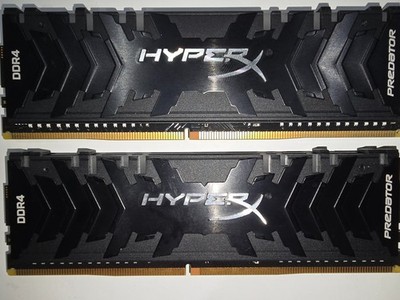 PCパーツ Kingston HyperX Predator RGB 32GB(8GBx4) Kingston HyperX Predator RGB 32GB(8GBx4)