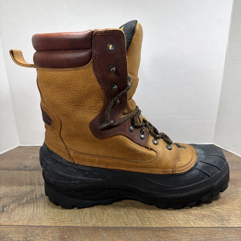 Lacrosse Men's 11 Alphaburly Pro Series Outdoor Boot Tan Rubber Waterproof 28008 - Image 4 of 4