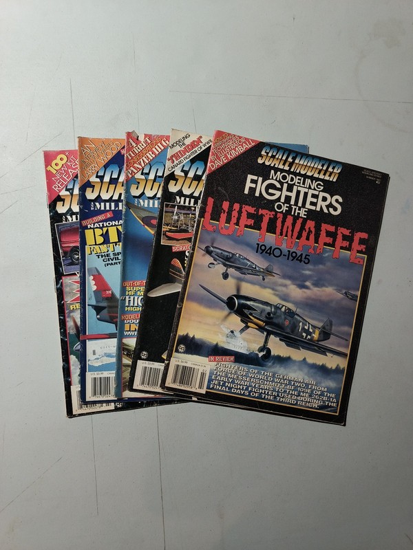 Scale Modeler magazine   1997 Year (5 issues)