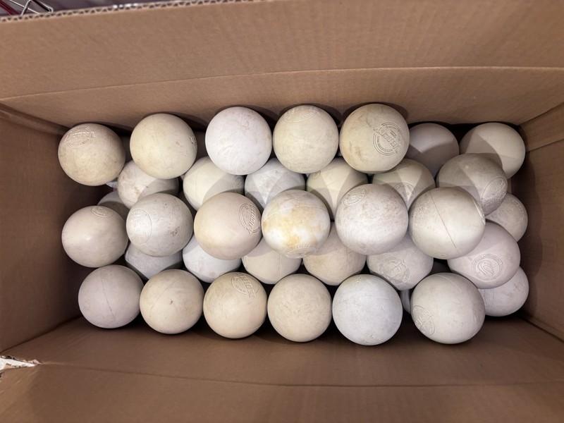 Lot of 50 Used Lacrosse Balls