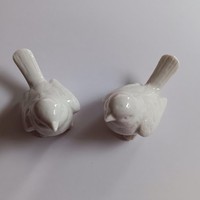 Vogel VöGel 2Er Set Porzellan Modern Hochzeit Taufe Konfirmation Kommunion Weiß