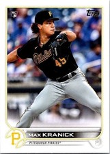 Max Kranick Topps 325 Pittsburgh Pirates 2022 Baseball Card