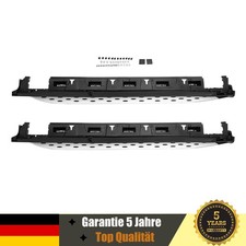 Trittbretter Seitenbretter Schweller Passt f&uuml;r Mercedes ML W166 12-18 Paar Alu