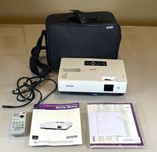 Epson PowerLite 1710 3LCD XGA 2700 ANSI 4:3 Projector w/ Case Remote