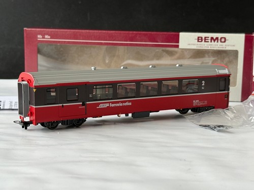 Bemo H0m 3244 100 RhB Personenwagen EW IV BD 2475 "Bernina Express" NEU! | Condition: Neu