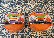 Crazy Fun RMS Mystery Glitter Pumpkin Dumpling Squishy. Lot of 2.