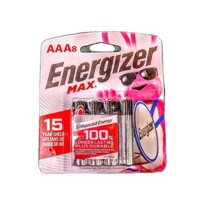 Energizer MAX AAA Batteries (8 Pack), Triple  A  Alkaline Batteries
