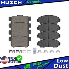 Front And Rear True Ceramic Pads Set For Acura Rdx Honda Accord Cr-v Crosstour