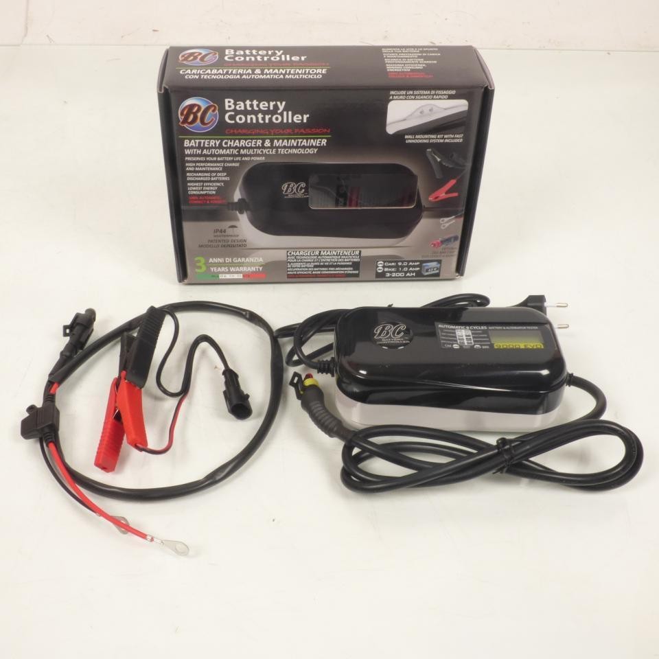 Chargeur de batterie BC Battery 9000 EVO avec microprocesseur pour la protection auto