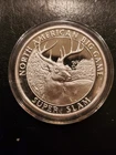1oz .999  North American Hunting Club Silver Round - Big Game Super  Slam
