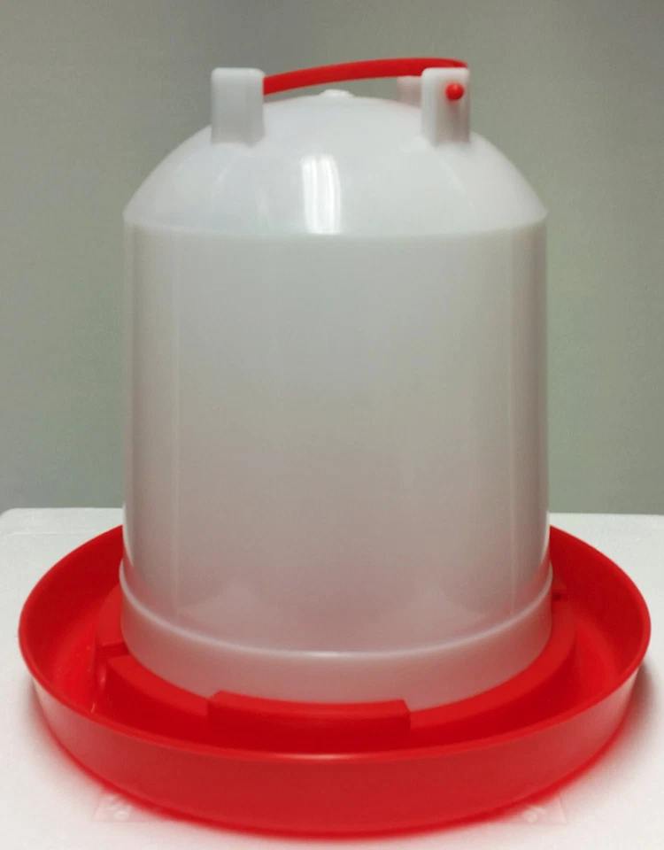 Futterspender für Geflügel 3 KG Plus Stülptränke 3 Ltr. NEU: ANTIBAKTERIELL - Bild 4 von 4