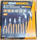 GearWrench 82204 Pitbull 6pc Pro Mix Plier Set Cutters, Needle Nose, Slip Joint