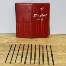 Blue Point Tools Needle Mini File Set 11pc W/ Pouch HBN120 #HBN120 READ!