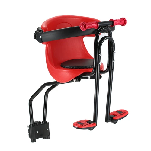 Bike Front Mounted Child Seat Kids Top Tube Bicycle Detachable Child Armrest - Picture 9 of 14