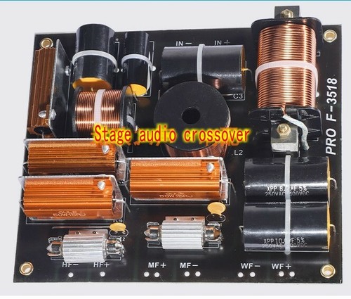 1200W 3-way Stage audio crossover Hi-Fi Speaker Frequency Divider Filters - Afbeelding 5 van 5