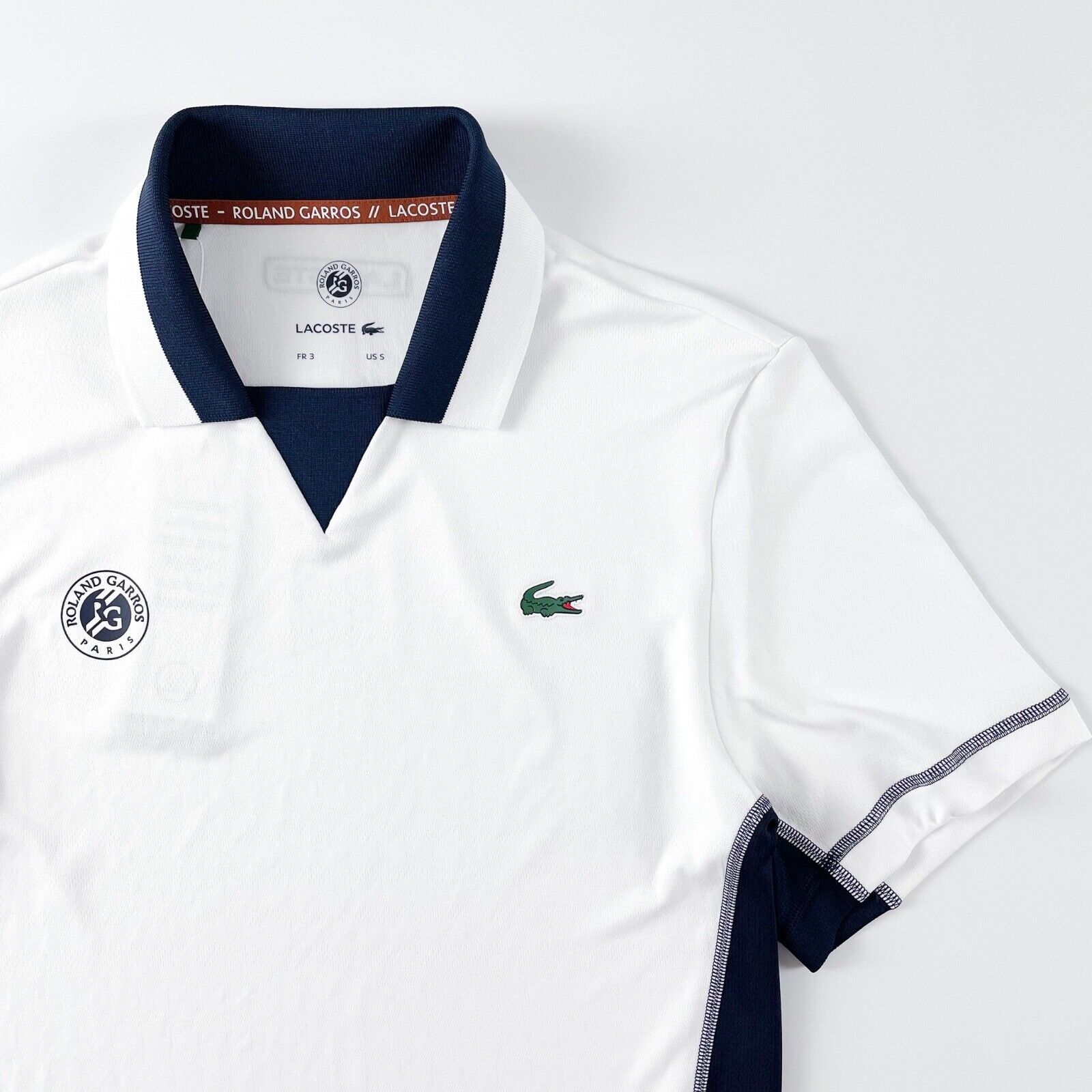 Lacoste Sport logo polo in white  Polo shirt outfits, Sports polo shirts,  Lacoste polo shirts