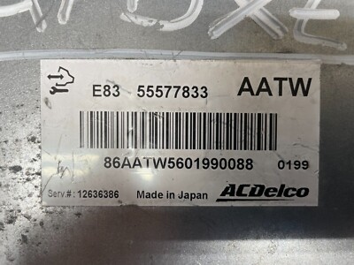 55577833 AATW Vauxhall CORSA D 1.0 Petrol Engine ECU for sale 