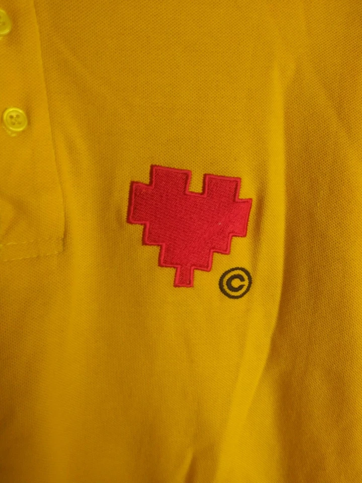 Мужское вышитое поло Love To Win размер L - Изображение 2 из 4