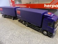 1/87 Herpa Mb Actros Abx Logistics Wechselpritschen Hz 146203