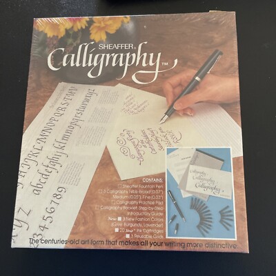 Sheaffer Calligraphy Literature Writing  Kit #72260  NEW
