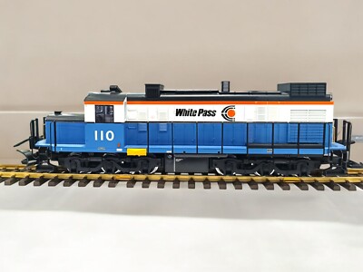 LGB 2055 White Pass Diesel Locomotive - Blue for sale online | eBay