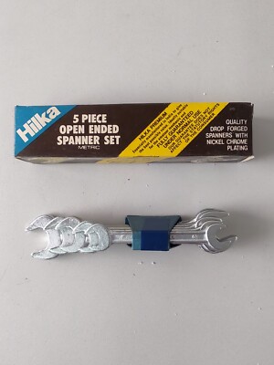 Hilka 5 Piece Open Ended Spanner Set Metric