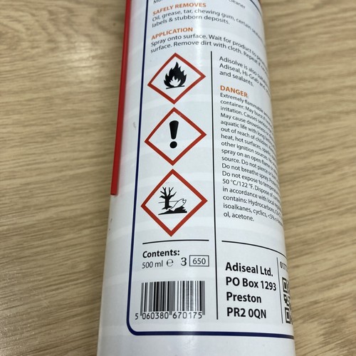 Adiseal Lösungsmittelreiniger 500ml - ADISOL - Bild 3 von 5