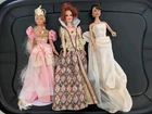 90's Vintage Barbie Doll Lot 3 Mixed Rapunzel Elizabeth Queen Erica Kane