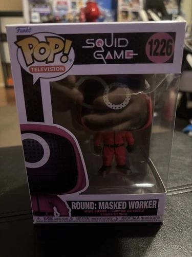 Funko Pop! Squid Game #1226 Round: Masked Worker Vinyl Figure Brand New Unopened
