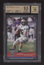 2001 Pacific NFL Draft AUTOGRAPH 0862/1000 #453 Drew Brees RC! BGS 9.5 AUTO 10