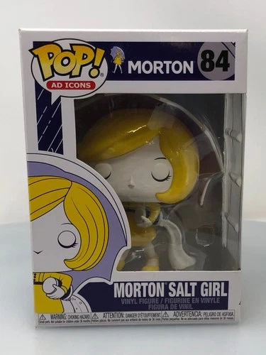 Funko POP! Ad Icons Morton Salt Girl #84 Vinyl Figure DAMAGED BOX SEE PICS