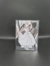 2025 Kakawow Aura Disney Cinderella Line Art Base #AD-XB-25