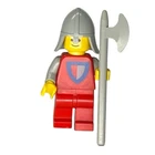 Lego Classic Castle Knight Minifigure Yellow Castle 375 6075 Helmet  AX