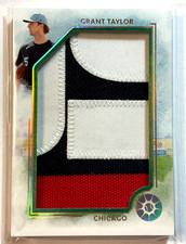 Grant Taylor 2024 Panini Boys of Summer Massive Materials MM-GT White Sox 4/5