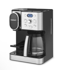 Cuisinart Coffee Center SS-16 12-Cup 2-in-1 Coffee Maker - Black Stainless Steel