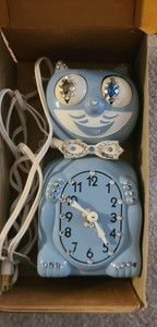 Pendule Chat Kit-Cat Clock Retour vers le Futur 39,5 cm neuve en boite GM