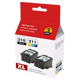 Cartouches d'encre pour Canon PG-210XL CL-211XL PIXMA MP250 MP280 MP495 MX410 340 Lot