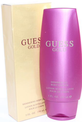 GUESS GOLD 5.0 OZ SHIMMERING BODY LOTION BY GUESS FOR WOMEN NEW IN BOX - Photo 1 sur 1