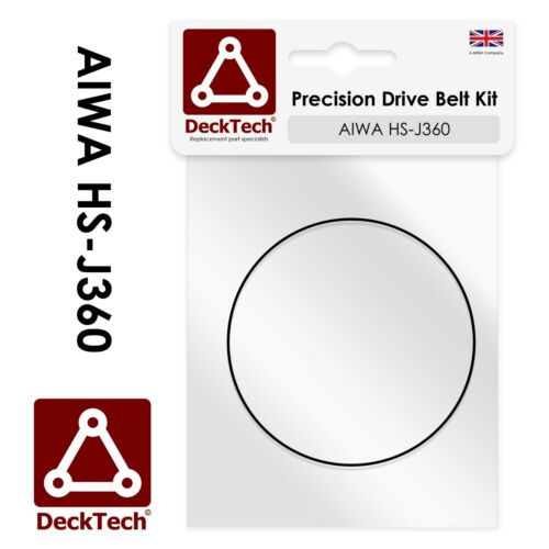 DeckTech™ Replacement Belt Aiwa Walkman HS-J360 HSJ360 HS J360 Drive Belt Kit - Afbeelding 1 van 3