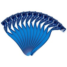 Triple Klinge Einweg Rasieren Rasierer für Herren und Damen Himmelblau, 12-Pack