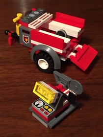 LEGO Town/City 7942 Off-Road Fire Rescue 100% Complete, No Box, No Instructions