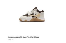 JUMPMAN JACK TR BABY/TODDLER SHOES SIZE 5C