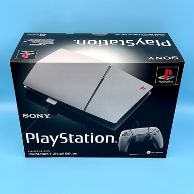 PlayStation 5 Digital Edition 30th Anniversary Limited Slim Console PS5 SEALED