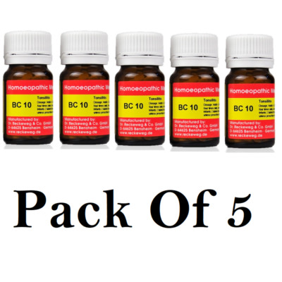 5X Dr Reckeweg Bio Combination Tablets 10 20g Each