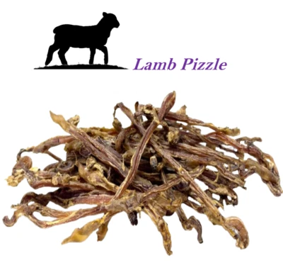 STEP INTO PETS WORLD Pizzle Sticks Grade 'B' Lamb Ram 100% Natural Dog Chew Treat softer than Beef
